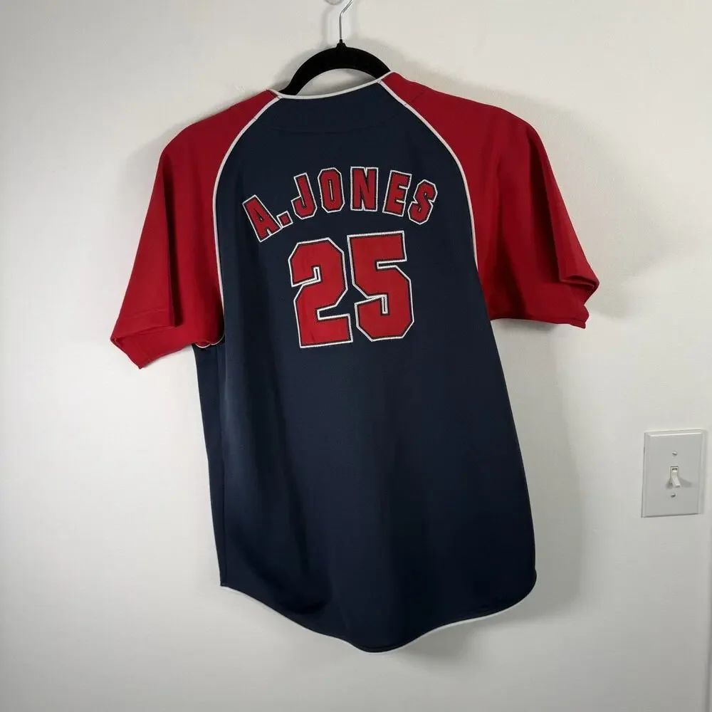 Genuine Merchandise Vintage Atlanta Braves #25 Andruw Jones Jersey Youth Large - Picture 7 of 8